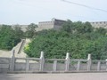 Vue sur les remparts de la ville